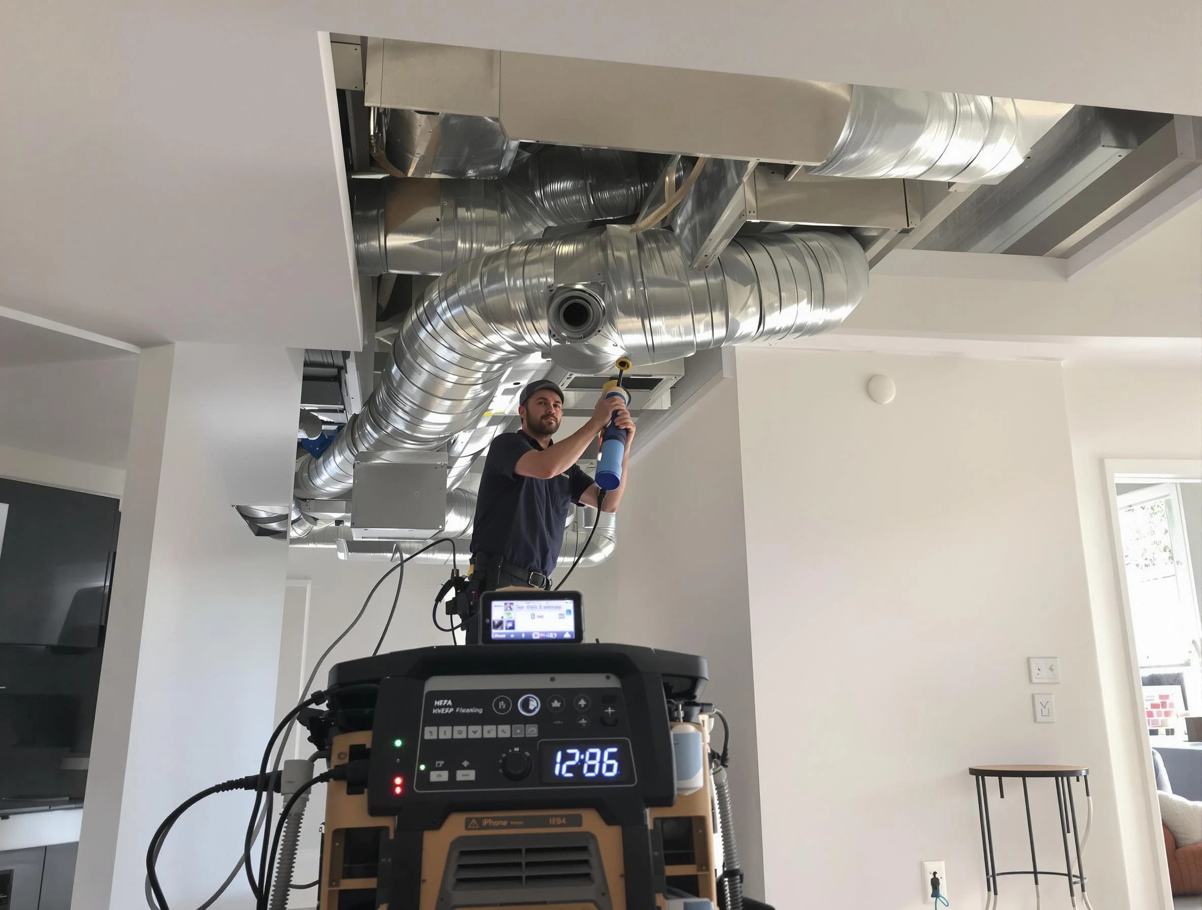 Advanced pure air duct cleaning by Canton Air Duct Cleaning in Canton