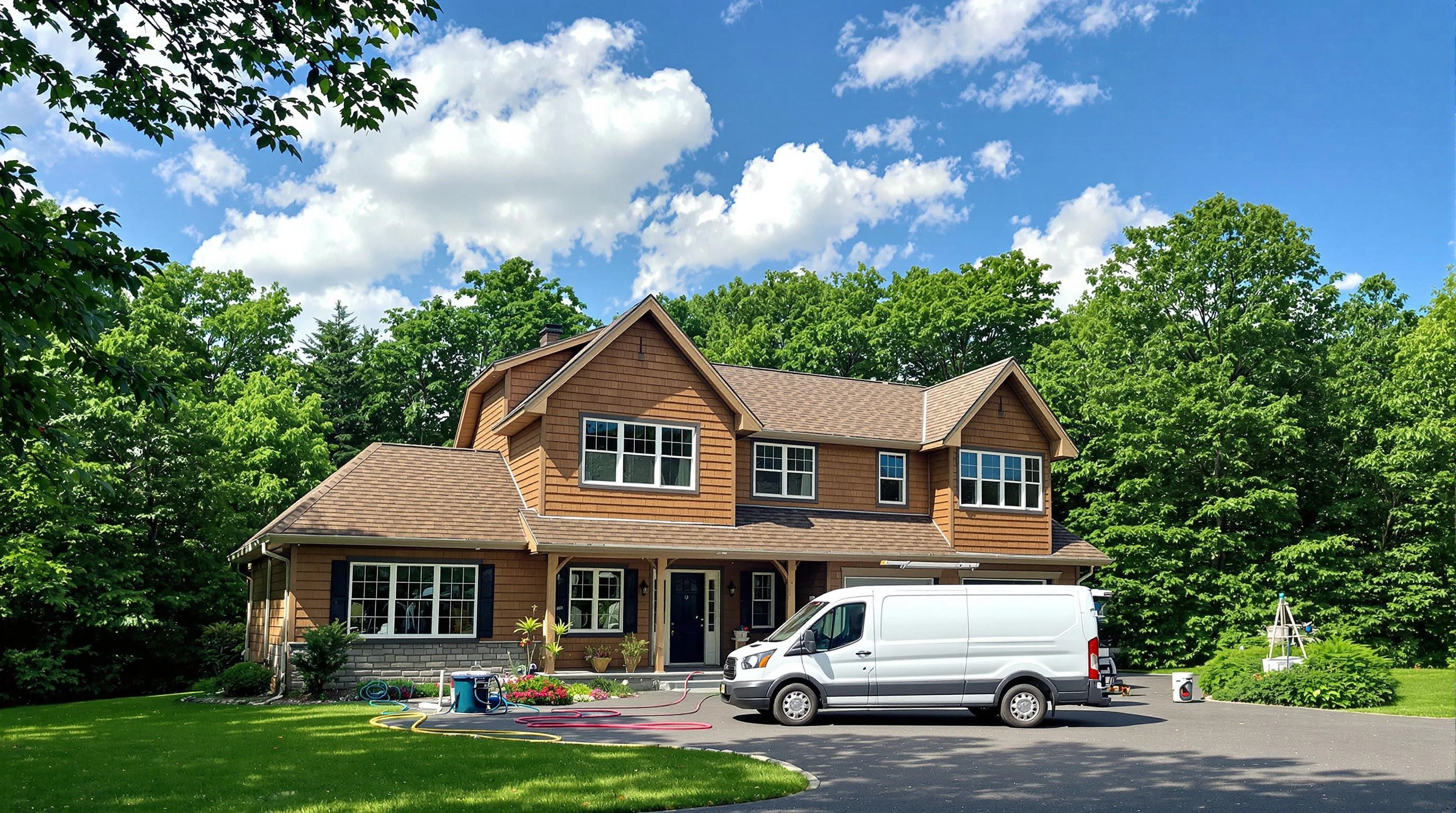 Canton Air Duct Cleaning air duct cleaning crew working in Stoughton, MA