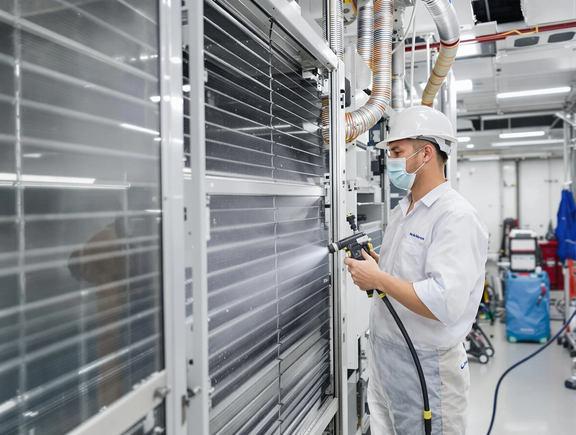 Professional AC coil cleaning by Canton Air Duct Cleaning in Canton