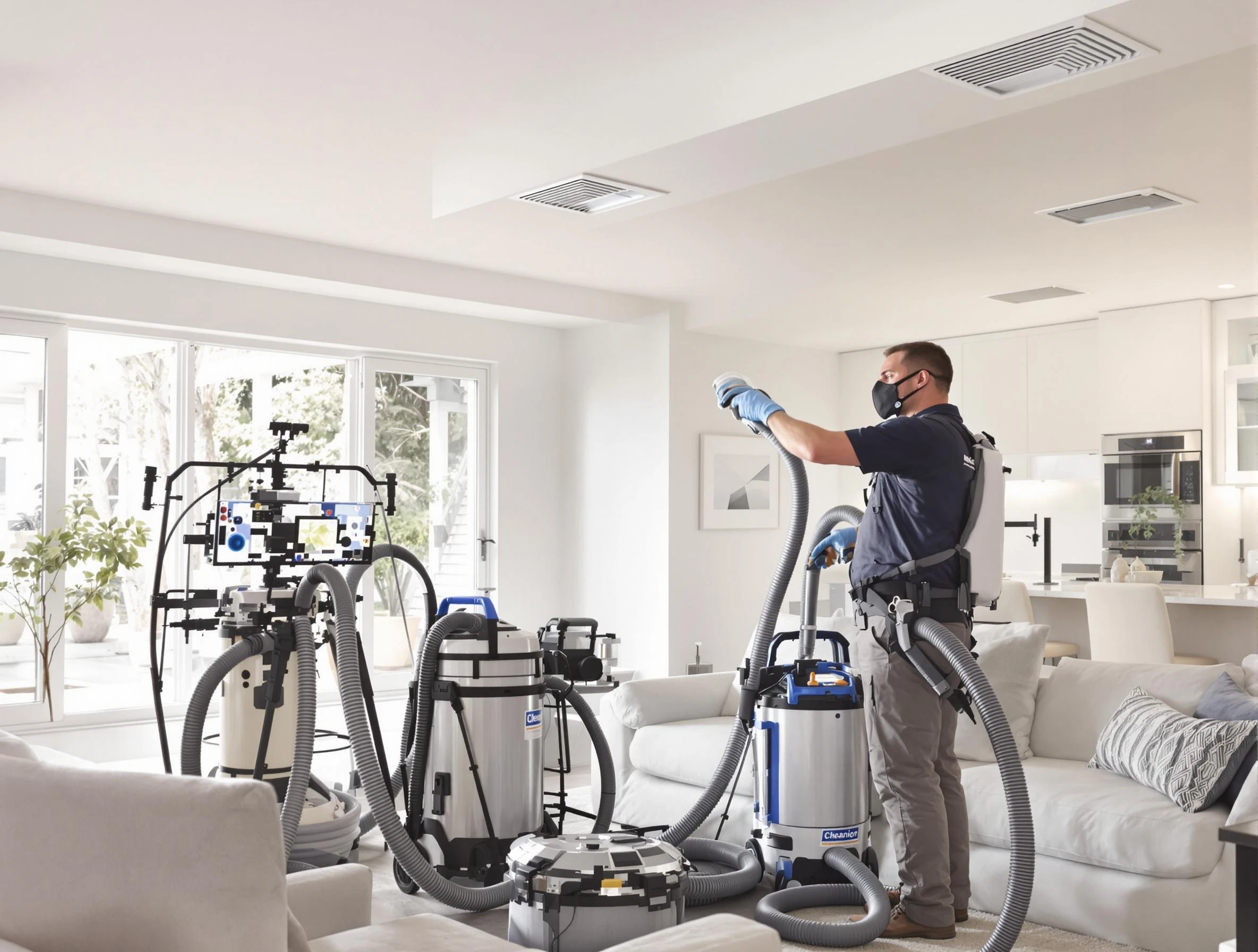 Professional AC duct cleaning by Canton Air Duct Cleaning in Canton